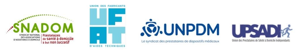 Visuel Logo SNADOM UFAT UNPDM UPSADI - UNPDM