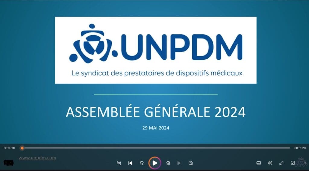 Visionnez le replay de l’Assemblée générale 2024 2 - UNPDM Visuel Replay AG 2024 UNPDM - UNPDM
